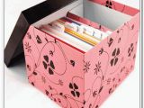 Birthday Card Storage Box Greeting Card Storage Box Home Design Ideas