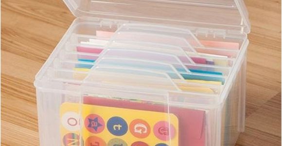 Birthday Card Storage Box Iris Greeting Card Storage Box
