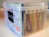 Birthday Card Storage Box Unused Greeting Card Storage Take Two