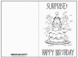 Birthday Card Template Black and White 5 Best Images Of Black and White Printable Birthday Cards