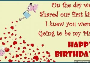 Birthday Card to Husband From Wife Birthday Wishes for Wife Quotes and Messages