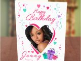 Birthday Card with Photo Upload Love Shape Gift Boxes Birthday Card Greetings World