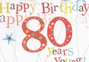 Birthday Cards 80 Year Old Woman Birthday Card for 80 Year Old Woman Unique Happy Birthday