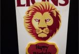 Birthday Cards Brisbane Roffeycreations Brisbane Lions Cards