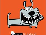 Birthday Cards Cartoon Character Funny Cartoon Character with Birthday Cards Set Vector 03