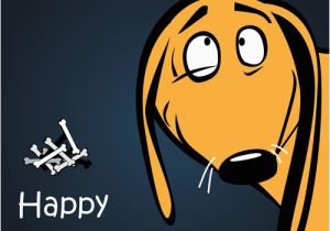 Birthday Cards Cartoon Character Funny Cartoon Character with Birthday Cards Set Vector 15