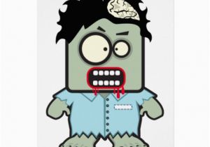 Birthday Cards Cartoon Character Zombie Cartoon Character Greeting Cards Zazzle