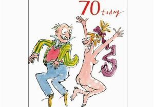 Birthday Cards Delivered Same Day 70th Unisex Birthday Card Quentin Blake Same Day