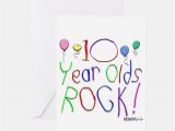Birthday Cards for 10 Years Old Girl 10 Year Old Stationery Cards Invitations Greeting
