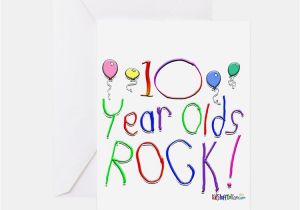 Birthday Cards for 10 Years Old Girl 10 Year Old Stationery Cards Invitations Greeting