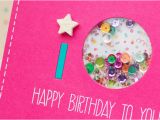 Birthday Cards for 10 Years Old Girl Catered Crop Happy Birthday Shaker Card Mayholic In Crafts
