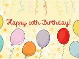 Birthday Cards for 10 Years Old Girl Sweet 10th Birthday Wishes and Quotes for Boys and Girls