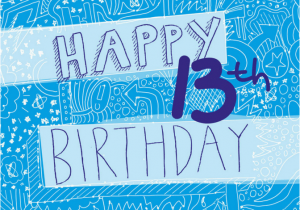 Birthday Cards for 13 Year Old Boy 80 Outstanding and Cute 13th Birthday Wishes Birthday