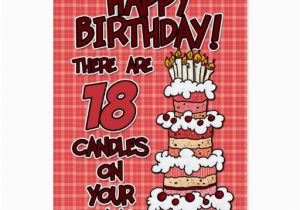 Birthday Cards for 18 Year Olds Happy Birthday 18 Years Old Greeting Card Zazzle