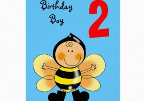 Birthday Cards for 2 Year Old Boy 2 Year Old Birthday Boy Greeting Card Zazzle