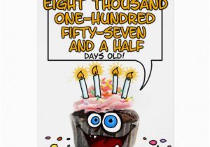 Birthday Cards for 22 Year Olds Happy Birthday Cupcake 22 Years Old Card Zazzle