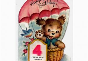 Birthday Cards for 4 Year Olds 4 Year Old Birthday Quotes Quotesgram