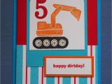 Birthday Cards for 5 Year Old Boy Flushed with Rosy Colour Handmade Card for A 5 Year Old Boy