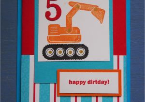 Birthday Cards for 5 Year Old Boy Flushed with Rosy Colour Handmade Card for A 5 Year Old Boy