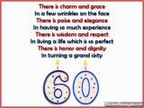 Birthday Cards for 60 Year Old Male 60th Birthday Poems Wishesmessages Com