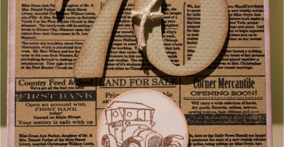 Birthday Cards for 70 Year Old Man Aussie Stamper December 2011