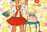 Birthday Cards for 8 Years Old Girl Items Similar to Vintage 1960s Happy Birthday 8 Year Old