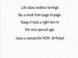 Birthday Cards for 90 Year Old Man Verses for A 90th Birthday Card Google Search