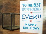 Birthday Cards for A Boyfriend Boyfriend Birthday Card by A is for Alphabet