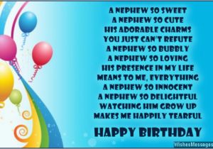 Birthday Cards for A Nephew Birthday Poems for Nephew Wishesmessages Com