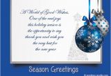 Birthday Cards for Business associates Christmas Messages for Business Wordings and Messages