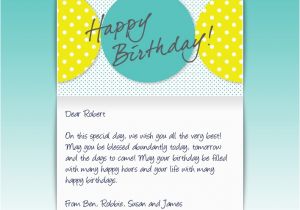 Birthday Cards for Business associates Corporate Birthday Ecards Employees Clients Happy