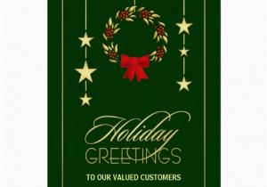 Birthday Cards for Business Customers Corporate Holiday Greeting Cards for Customers Zazzle