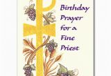 Birthday Cards for Catholic Priests A Birthday Prayer for A Fine Priest Birthday Card