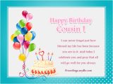 Birthday Cards for Cousin Sister Birthday Wishes for Cousin Wordings and Messages