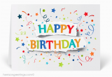 Birthday Cards for Customers Happy Birthday Cards for Business 39092 Custom