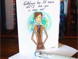Birthday Cards for Doctors Doctor who Greeting Card Tenth Doctor I Love You