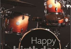 Birthday Cards for Drummers Birthday Card Red Drum Kit Musicroom Com