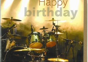 Birthday Cards for Drummers Drums Birthday Card