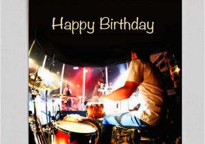 Birthday Cards for Drummers Product Details Drummer Birthday Card Christian