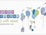 Birthday Cards for Facebook with Name Names Birthday Cards Share Named Birthday Cards Facebook