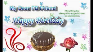 Birthday Cards for Fb Friends Birthday Greeting E Card to A Fb Friend Birthday Cards to