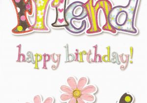 Birthday Cards for Female Friends to A Special Friend Birthday Card Cute Traditional Female