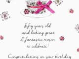 Birthday Cards for Females Female 50th Birthday Greeting Card Cards Love Kates