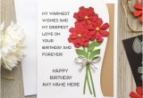 Birthday Cards for Friends with Name Beautiful Rose Birthday Cards for Friends with Name