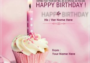 Birthday Cards for Friends with Name Birthday Card Maker Online