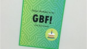 Birthday Cards for Gay Friends Gay Best Friend Birthday Card