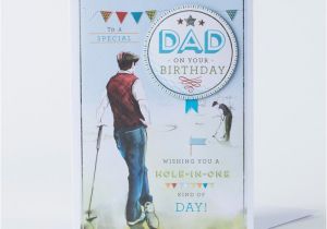 Birthday Cards for Golfers Birthday Card Golf Dad Only 99p