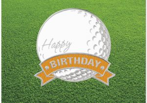Birthday Cards for Golfers Golf Ball Birthday Card Golf Birthday Cards Posty Cards