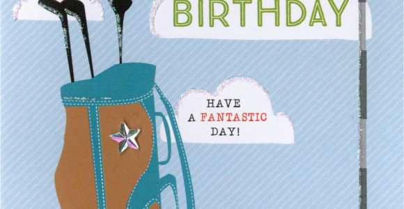 Birthday Cards for Golfers Happy Birthday Golf Greeting Card Cards