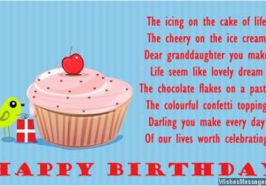 Birthday Cards for Granddaughters Birthday Poems for Granddaughter Wishesmessages Com